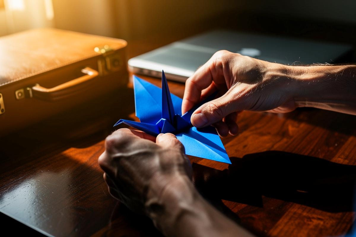 Effizienz-Experten schwören auf Origami in der Aktentasche, und der Grund ist faszinierend