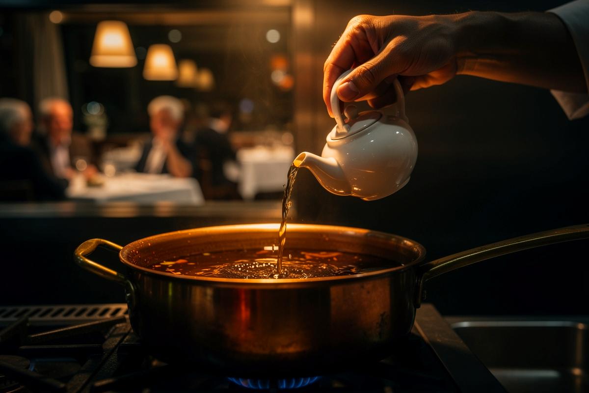 Köche geben heimlich Beruhigungstee in ihre Soßen, niemand hätte das gedacht