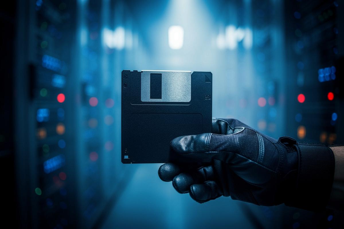 Technik-Profis verwenden Disketten als Geheimversteck, und das ist nicht der Grund, den du denkst