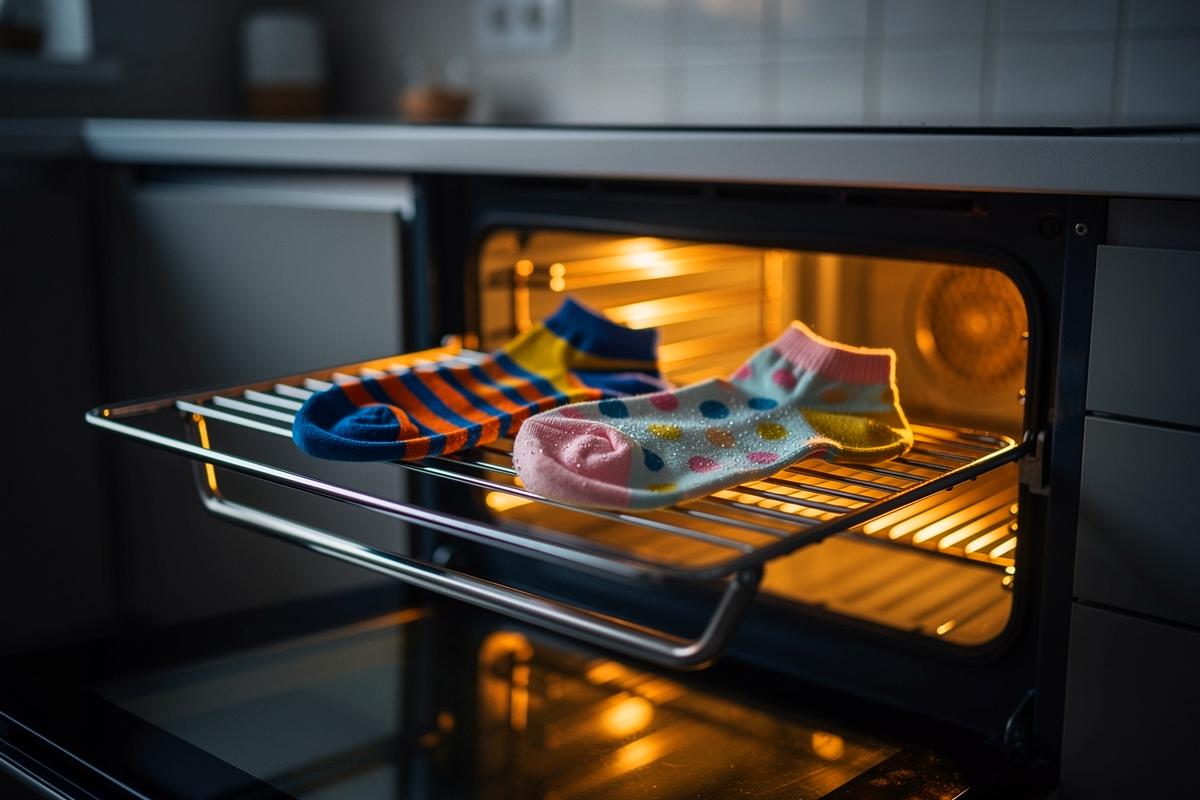 Warum plötzlich alle ihre Socken im Backofen trocknen, ein Home-Organizer schwört darauf